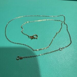 14K Solid Gold Chain Necklace